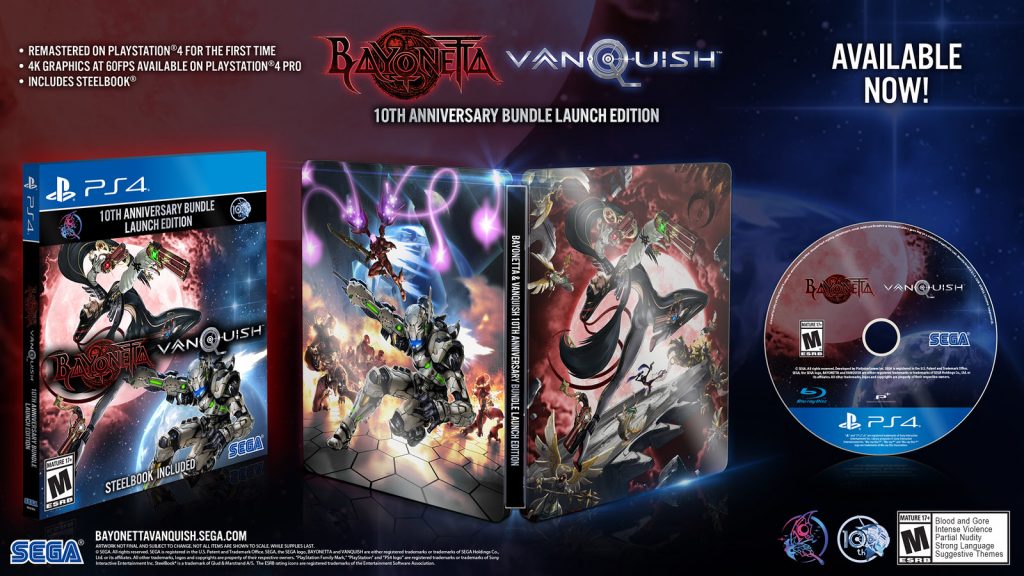PS4 Bayonetta & Vanquish 10th Anniversary Bundle