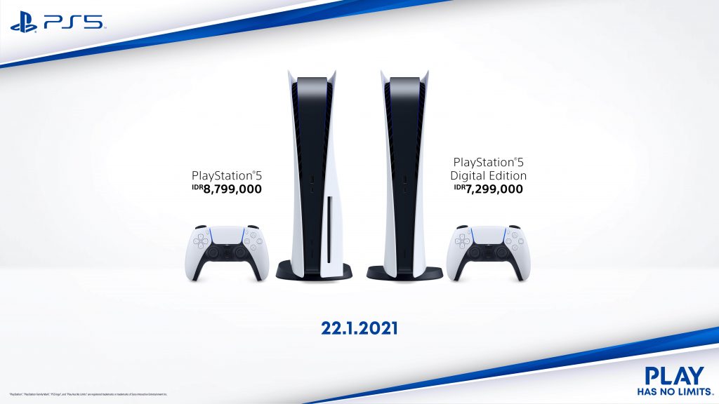 PlayStation 5 di Indonesia
