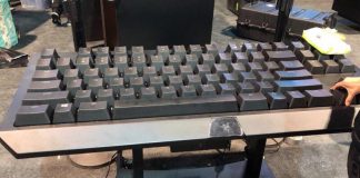 keyboard super besar razer