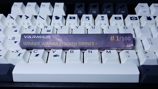 Mechanical Keyboard 'Winner Winner Chicken Dinner'
