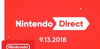 Nintendo Direct 13 September 2018