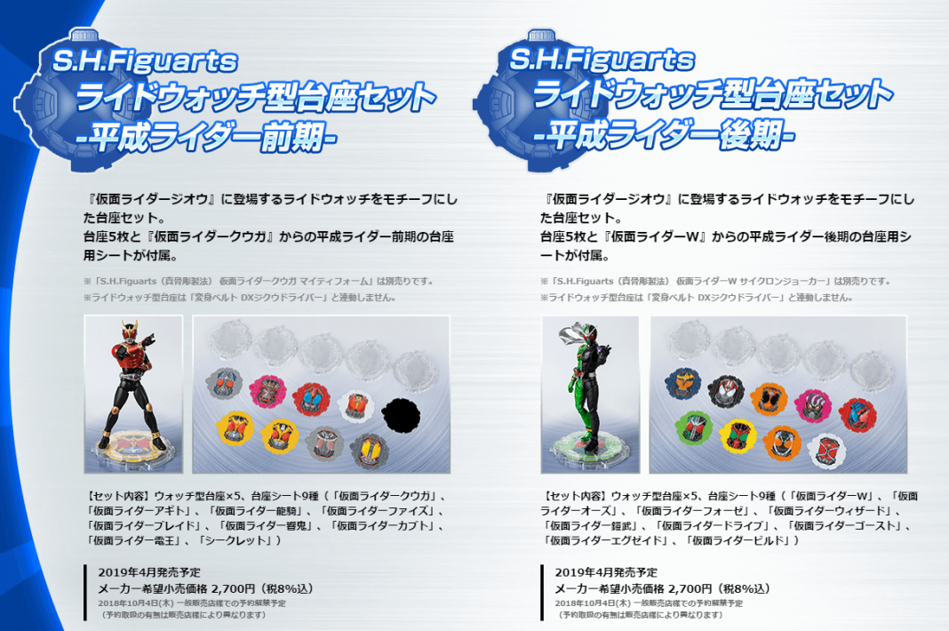 S.H.Figuarts HEISEI RIDERS RISING PROJECT Phase 2