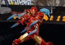 Mafex Miles Morales dan Revoltech Iron Man