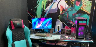 Gaming Room Bertemakan Hatsune Miku