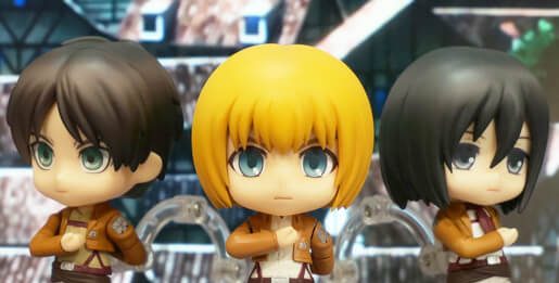 Nendoroid Trio Attack on Titan