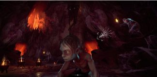 LOTR Gollum in-game screenshot