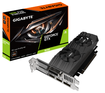 GIGABYTE GeForce ® GTX 1630 OC Low Profile 4G