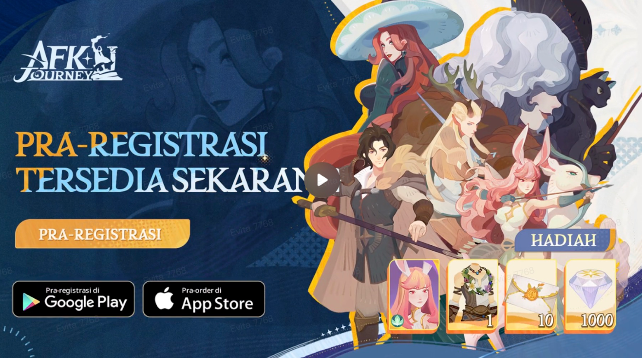 Pra registrasi AFK Journey