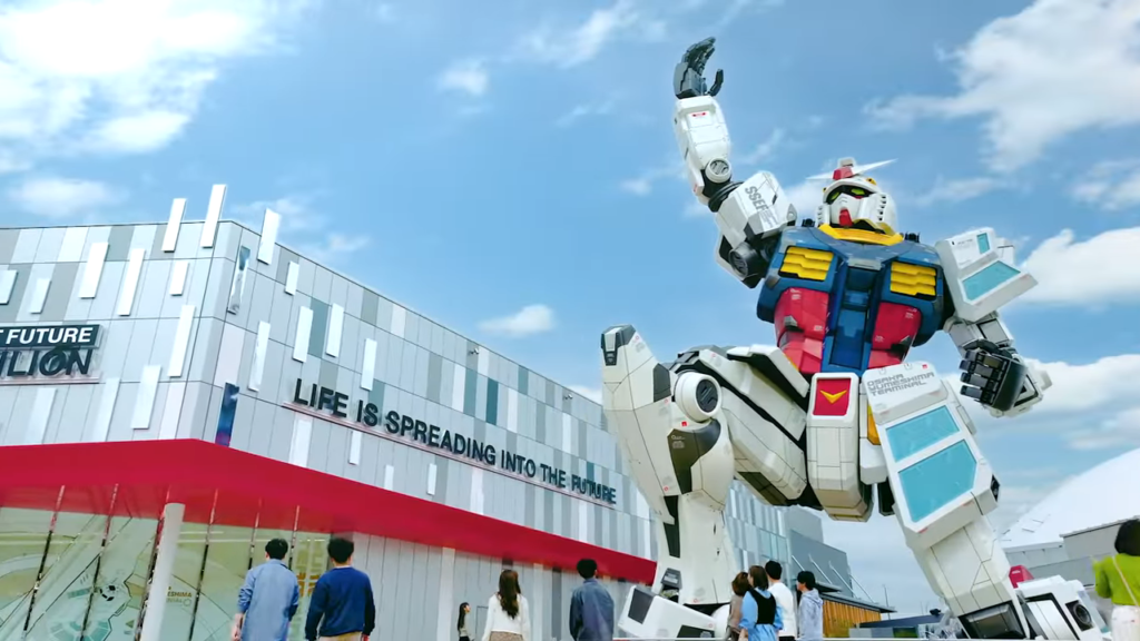gundam next future pavilion