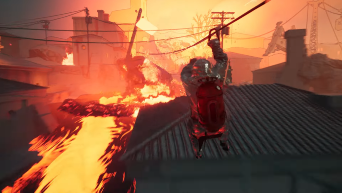 into the fire